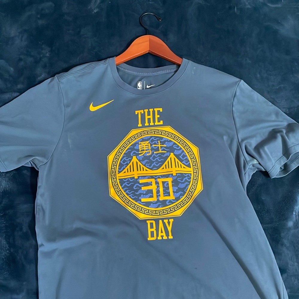 Warriors Stephen Curry jersey T-shirt